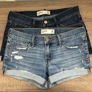 Abercrombie & Fitch, low-rise short bundle, 4